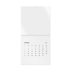 Minimalist 2025 Wall Calendar (White)