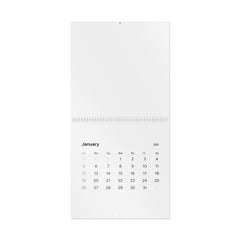 Minimalist 2025 Wall Calendar (White)