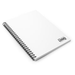 White Spiral Notebook - Ruled Line