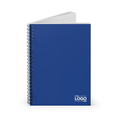 Dark Blue Spiral Notebook - Ruled Line
