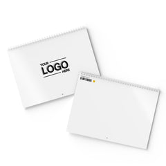 Minimalist 2025 Wall Calendar (White)