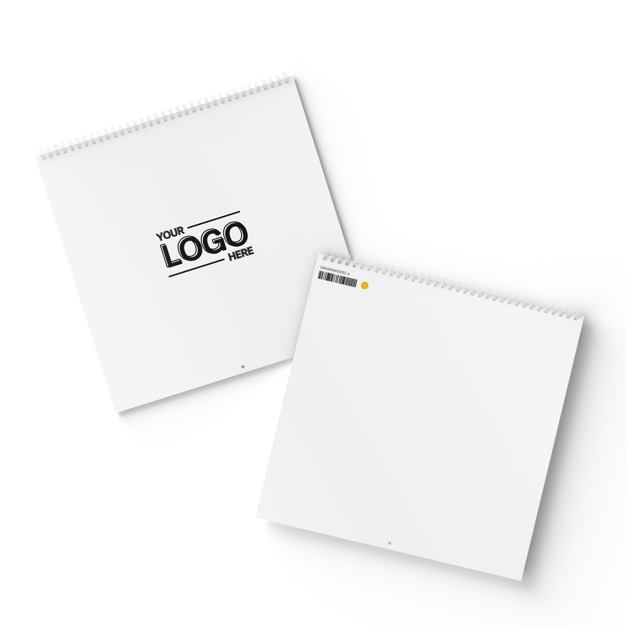 Minimalist 2025 Wall Calendar (White)